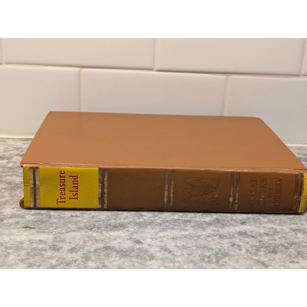 Treasure Island Robert Louis Stevenson 1961 Illustrated Vintage Hardcover Cooke